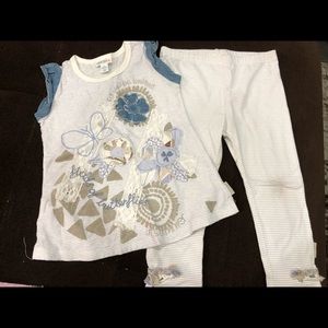 Naartjie girls outfit 6Y